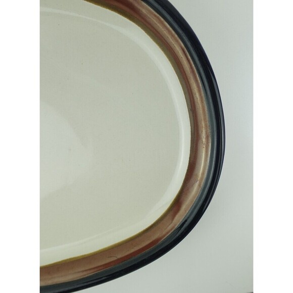 Mikasa Potter Art Oval Serving Platter Pattern Fire Song 15" Ben Seibel Design - Picture 3 of 8